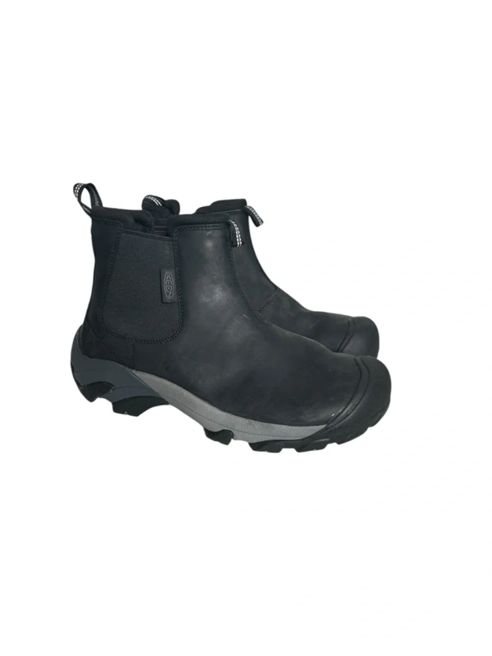 KEEN MEN'S ANCHORAGE III WINTER BOOT STEEL GREY/BLACK Size 11.5
